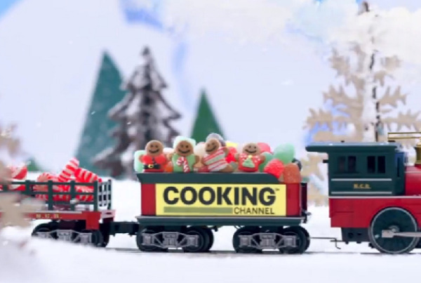 Custom train for The cooking channel