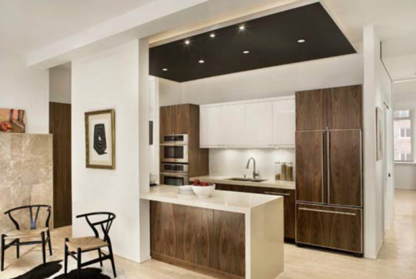 Custom kitchen for the chocolate works residence