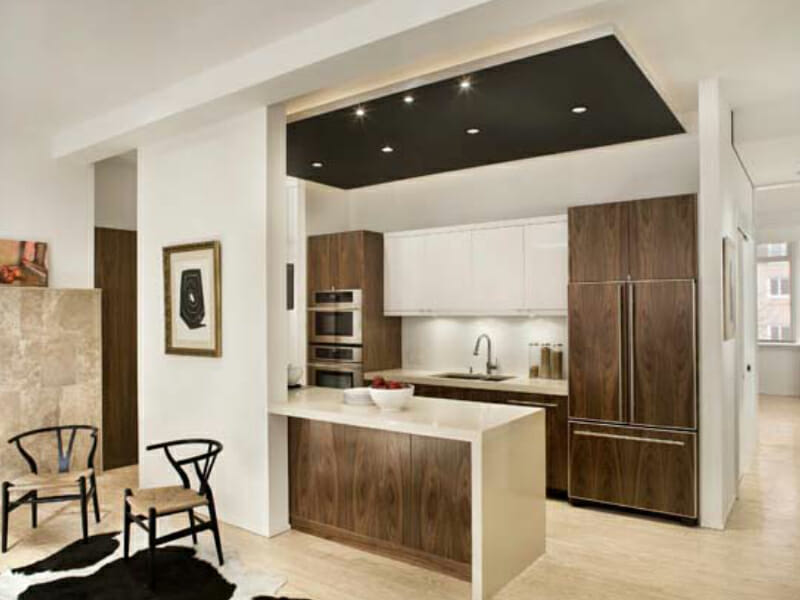 Custom kitchen for the chocolate works residence