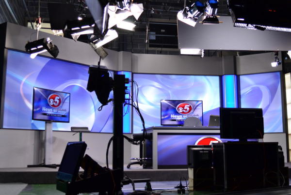 ABC 5 WTVH anchor desk and background graphics