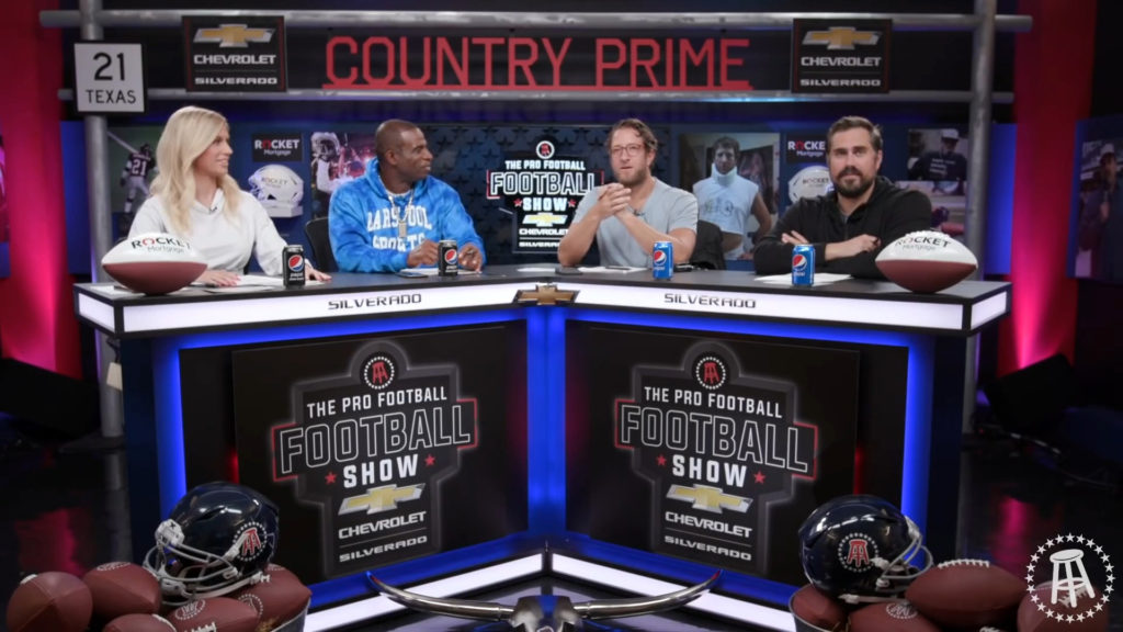 Barstool Sports The Pro Football Football Show Erector Sets Inc.